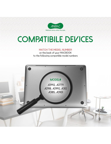 Protector de Pantalla Privada Magnético ANBAC para MacBook Pro 14"