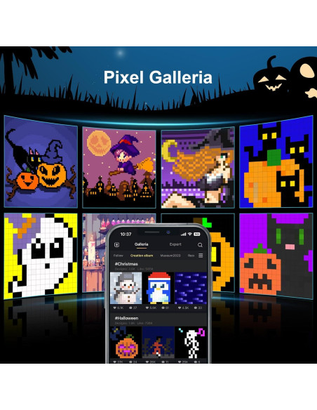 Divoom Pixoo - Marco Digital LED 16x16 para Arte Pixel Divoom Pixoo - Marco Digital LED 16x16 para Arte Pixel