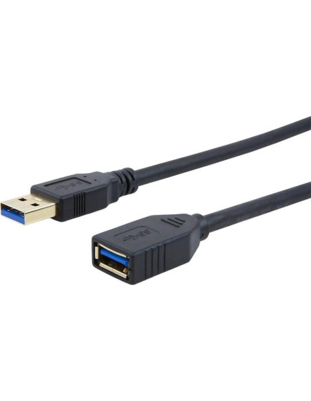 Cable de Extensión USB 3.0 A a A Femenino Monoprice 0.46m Cable de Extensión USB 3.0 A a A Femenino Monoprice 0.46m