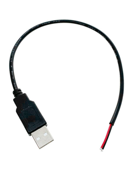 5 Piezas Cable Pigtail USB 2.0 Macho 30cm 22AWG 3A Jienk 5 Piezas Cable Pigtail USB 2.0 Macho 30cm 22AWG 3A Jienk