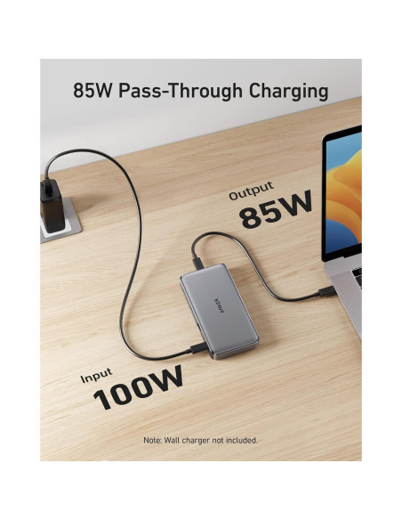 Hub USB-C Anker 563 (10-en-1, Doble HDMI 4K) para MacBook Hub USB-C Anker 563 (10-en-1, Doble HDMI 4K) para MacBook