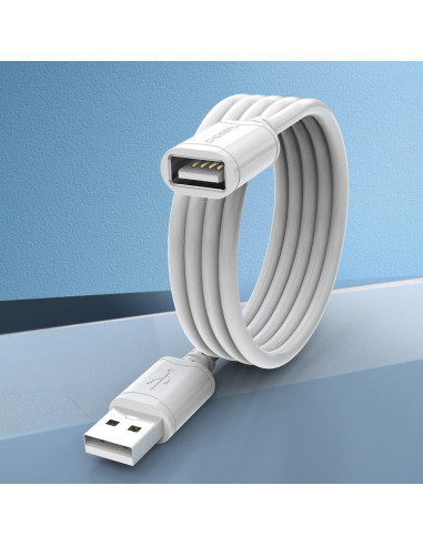 Cable de Extensión USB 2.0 CHOSEAL A-macho a A-hembra 3m