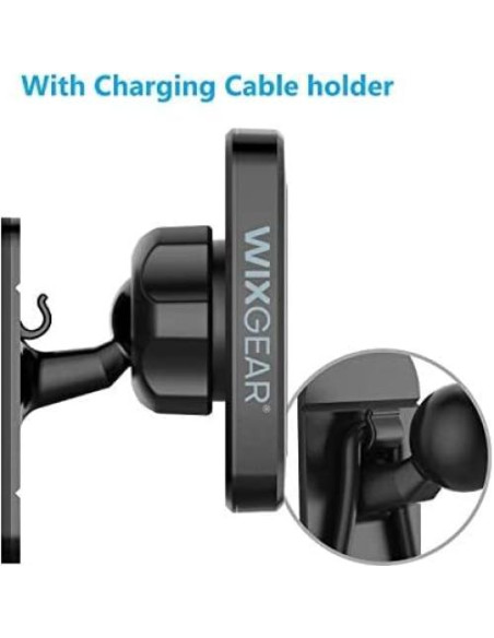 Soporte Magnético Universal WixGear para Auto - Paquete de 2 Soporte Magnético Universal WixGear para Auto - Paquete de 2