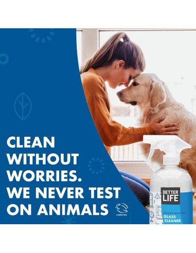 Limpiador de Vidrios Natural Better Life 32 Oz Paquete de 2