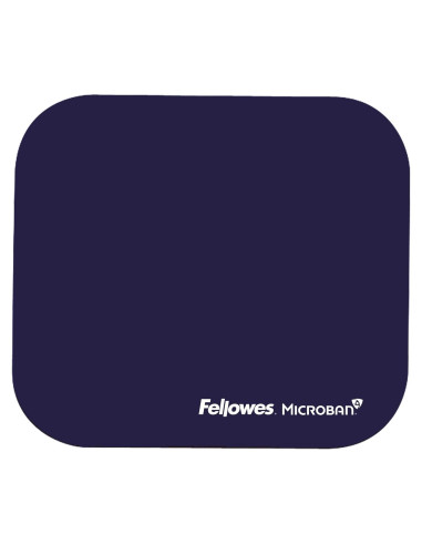 Alfombrilla de ratón Fellowes Microban Azul 22.86x20.32 cm