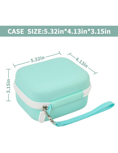 Estuche ANKHOH para Etiquetadora Memoking T02 Verde