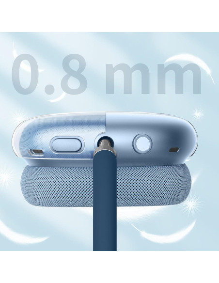 Funda Fintie Transparente para Auriculares AirPods Max TPU Funda Fintie Transparente para Auriculares AirPods Max TPU
