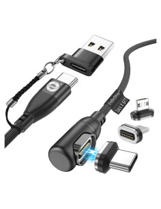 Cable de Carga Magnético 90 Pro EndlesShine 1.83m USB C/Micro