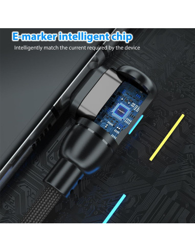 Cable de Carga Magnético 90 Pro EndlesShine 1.83m USB C/Micro