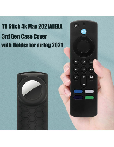Funda de Control Remoto TV Stick 4K Max con Soporte AirTag