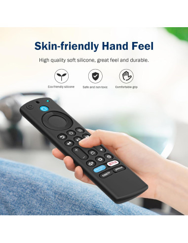 Funda de Silicona USTIYA para Control Remoto Fire TV 4K Max 2023
