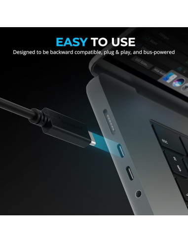 Lector de Tarjetas CFexpress Tipo B USB4 Sabrent CR-U4XB - 40Gbps