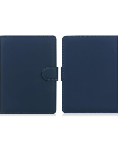 Funda Universal de Cuero SOMEI para E-Book 6-6.8" Azul