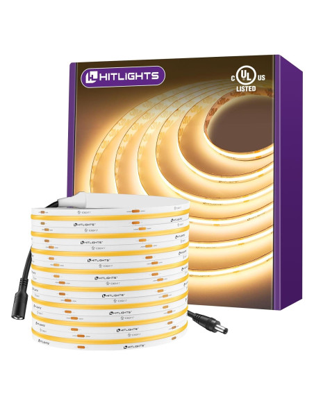 Cinta LED HitLights 5m 3000K Blanco Cálido 24V 2560 LEDs Cinta LED HitLights 5m 3000K Blanco Cálido 24V 2560 LEDs