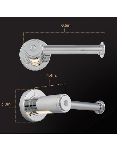 Soporte de Papel Higiénico Enbrighten con Luz LED y Detección