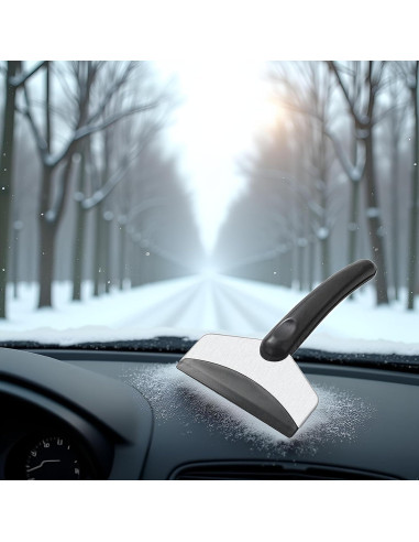 Raspador de Hielo BWESOO con Mango Ergonómico para Coche