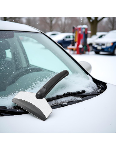 Raspador de Hielo BWESOO con Mango Ergonómico para Coche