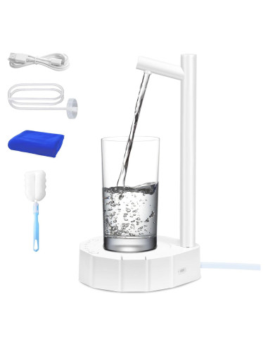 Dispensador de Agua 5 Galones Schainyan Blanco Lechoso