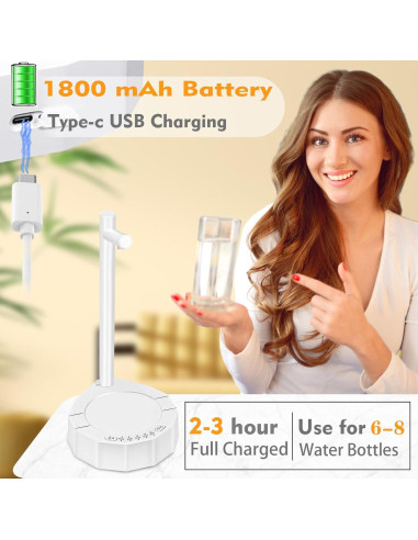 Dispensador de Agua 5 Galones Schainyan Blanco Lechoso