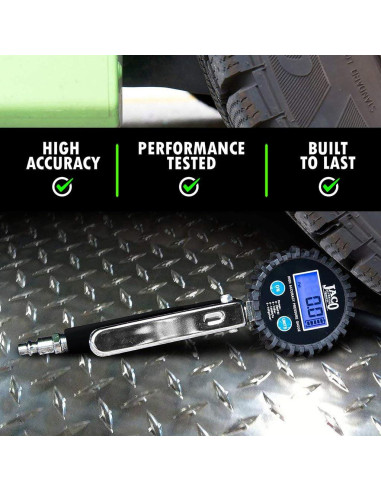 Inflador de Neumáticos Digital JACO FlowPro 2.0 - 200 PSI
