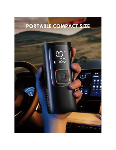 Compresor de Aire Portátil Skight NW01 160 PSI Batería 7500mAh Compresor de Aire Portátil Skight NW01 160 PSI Batería 7500mAh