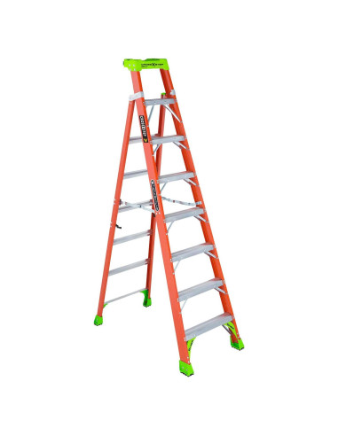 Escalera de paso Louisville FXS1508 2 en 1 243,84 cm 300 kg