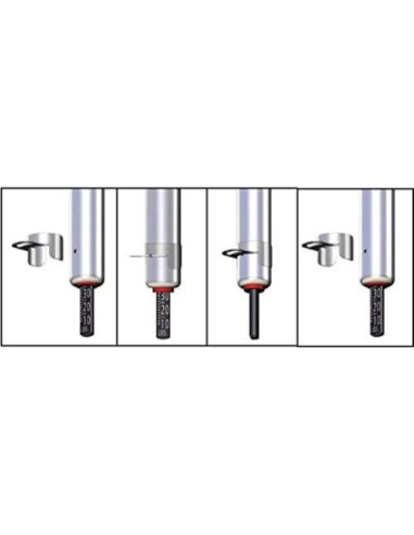 Medidor de Presión de Neumáticos Milton S-986C 10-160 PSI