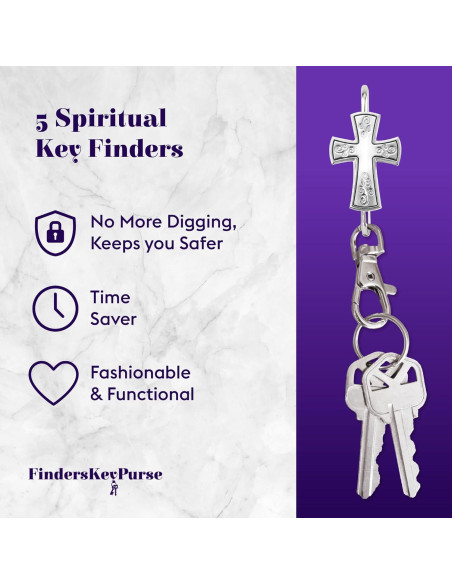 Buscador de Llaves Finders Key Purse - 5 Piezas, 10.16 cm Buscador de Llaves Finders Key Purse - 5 Piezas, 10.16 cm