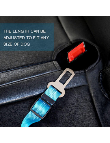 Cinturón de Seguridad para Perros IBWell Ajustable 50.8-70.1 cm
