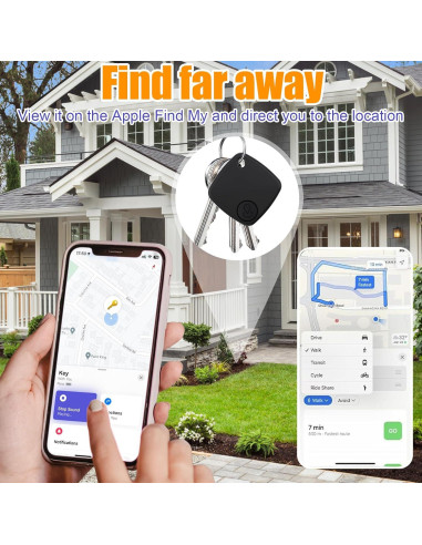 Etiqueta de Rastreo Bluetooth FYSCKEJI - Paquete de 4, IP67