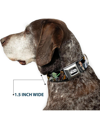 Collar para Perros Star Wars Buckle-Down 40-58 cm 3.81 cm