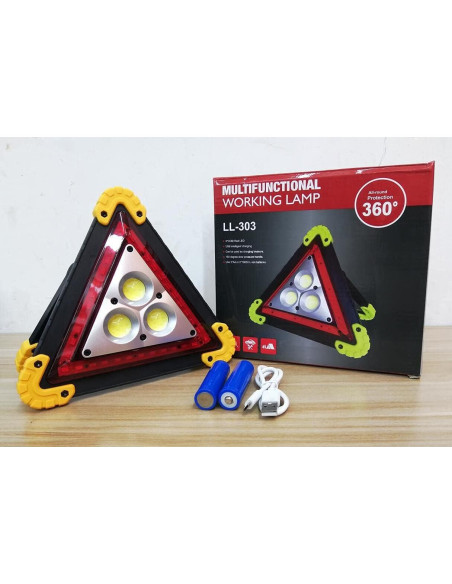 Luz de Emergencia LED Barton Outdoor con Cargador USB Luz de Emergencia LED Barton Outdoor con Cargador USB