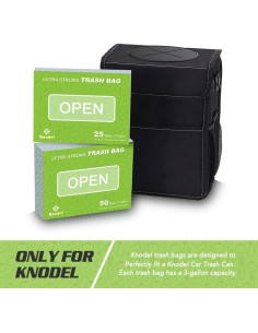 Bolsas de Basura K KNODEL 50 Unidades 11.36 Litros Resistentes 2