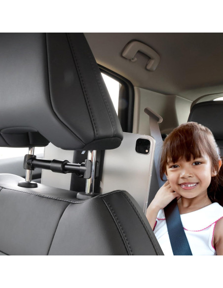 Soporte de Tableta Monster para Reposacabezas de Coche 10-30 cm Soporte de Tableta Monster para Reposacabezas de Coche 10-30 cm