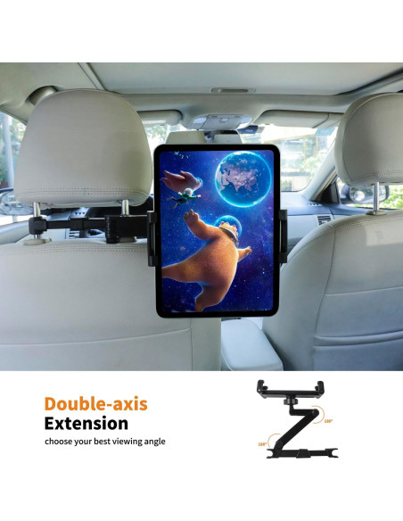 Soporte para Tablet y Celular AVOMOCO para Reposacabezas Auto Soporte para Tablet y Celular AVOMOCO para Reposacabezas Auto