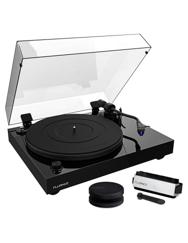 Giradiscos Fluance RT84 Negro Piano con Cartucho Ortofon 2M Blue