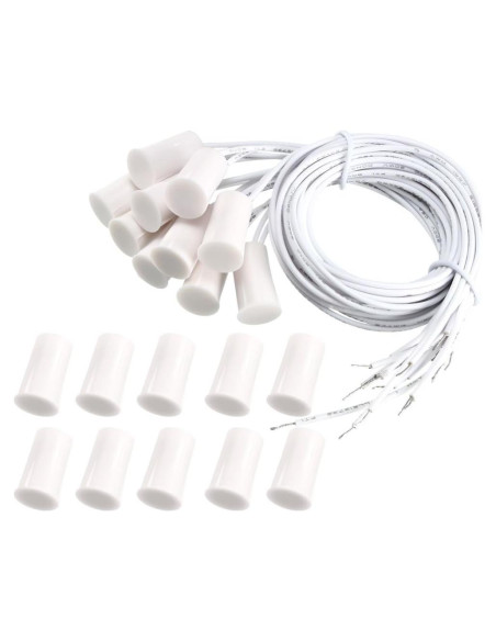 Sensor de Alarma Magnético Recesado uxcell RC-33 10pcs Sensor de Alarma Magnético Recesado uxcell RC-33 10pcs