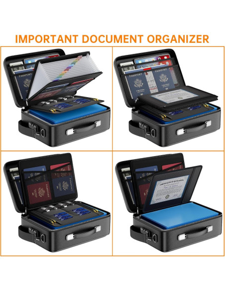 Caja de Documentos a Prueba de Fuego DocSafe 38.6x28.5cm Caja de Documentos a Prueba de Fuego DocSafe 38.6x28.5cm