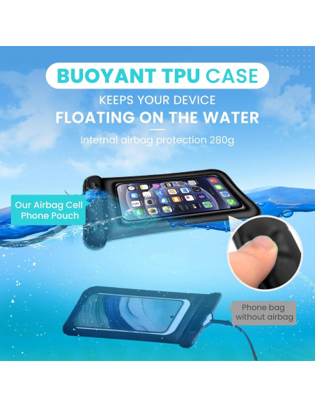 Funda Flotante Impermeable AXIIJGL para Smartphones 7.2" Funda Flotante Impermeable AXIIJGL para Smartphones 7.2"