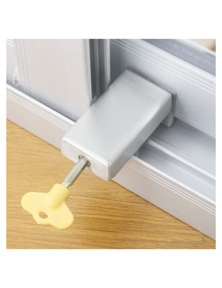 Cerradura de Seguridad WANLIAN para Ventanas y Puertas Deslizantes Cerradura de Seguridad WANLIAN para Ventanas y Puertas Deslizantes