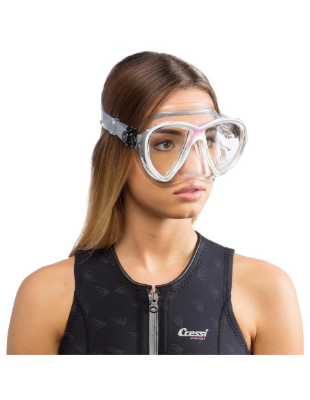 Cressi Máscara de Buceo Big Eyes Evolution Crystal - Unisex Cressi Máscara de Buceo Big Eyes Evolution Crystal - Unisex