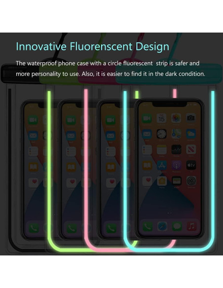 Funda Impermeable Karvense 4 Pzs para Teléfono 6.9" Funda Impermeable Karvense 4 Pzs para Teléfono 6.9"