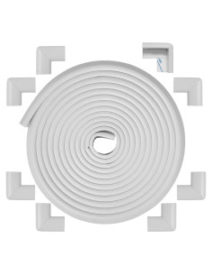 Protector de Esquina de Espuma ARINBEB 5.79m Blanco Seguridad