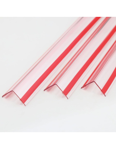Protectores de Esquinas Transparentes Gaahing 4Pcs 0.9m L Protectores de Esquinas Transparentes Gaahing 4Pcs 0.9m L