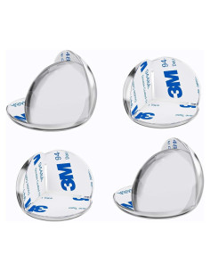 Protectores de Esquinas Kolibrox para Mesas - 12 Piezas