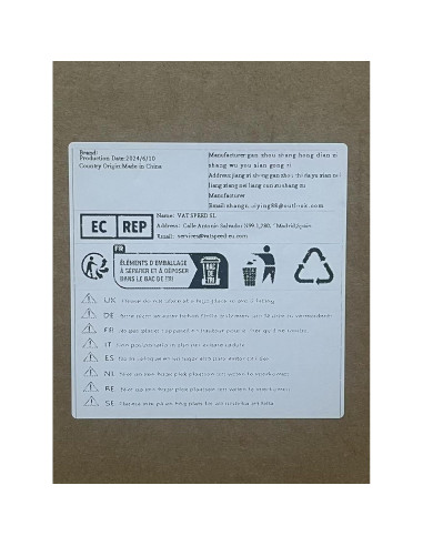 Protectores de Esquinas de Goma NBR Kyvoria 5M Amarillo/Negro