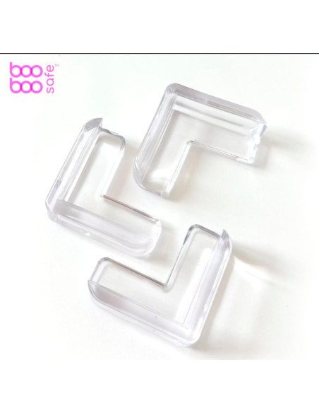 Protectores de Esquinas Transparentes Boo Boo Safe - 12 Piezas Protectores de Esquinas Transparentes Boo Boo Safe - 12 Piezas