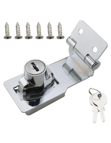 Cerradura de Hebilla de Seguridad DGZZI 6.35 cm con Llave