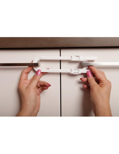 Cerraduras de Gabinete Dreambaby U Extra Largas - Paquete de 6