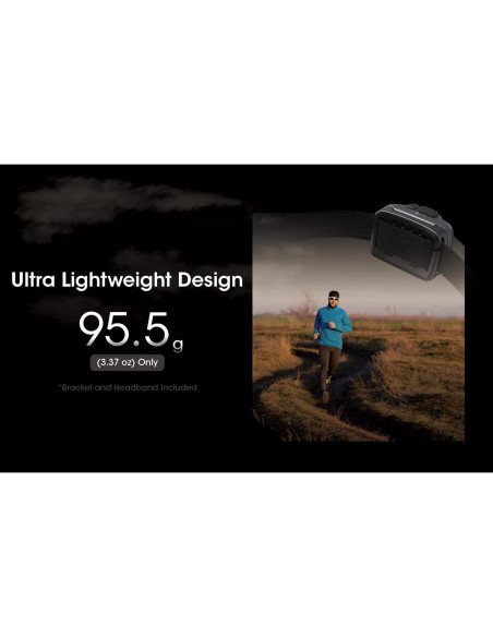 Linterna Frontal Nitecore NU31 550 Lúmenes USB-C Azul Linterna Frontal Nitecore NU31 550 Lúmenes USB-C Azul